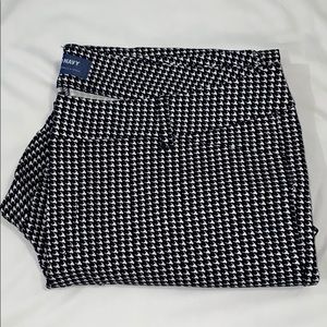 Women’s White leopard Flared Leg Stretch Jeans S23